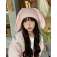 thumbnail image 3 of Yoyauz Bunny Beanie Hats for Women Cute Rabbit Beanie Crochet Hats Winter Cap Warm Skull Cap Outdoor Ski Slouchy, 3 of 4