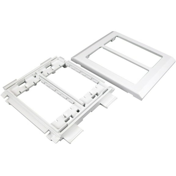 Wiremold Bracket Fitting,Ivory,PVC 5450