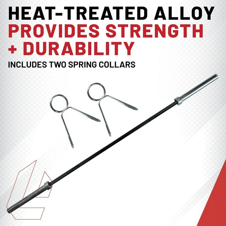 Lifeline Fitness 45lb Olympic Bar - 1000lb Weight Capacity
