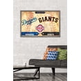thumbnail image 2 of MLB Rivalries - Los Angeles Dodgers vs San Francisco Giants Wall Poster, 22.375" x 34" Framed, 2 of 6