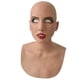 thumbnail image 4 of Máscara de látex completa para Halloween con cuello Cabeza completa Arrugas espeluznantes Máscara facial Máscara de látex Accesorios de fiesta Máscara para cara MujerA, 4 of 4