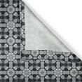 thumbnail image 4 of Ambesonne Black and Grey Valance Pack of 2, Dark Toned Culture, 54"X12", Taupe Grey, 4 of 5