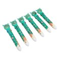 thumbnail image 4 of Regalo de Navidad, 6 piezas de bolígrafos navideños de colores con temática navideña, bolígrafos navideños con temática navideña, instalación sencilla, 4 of 12