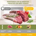 thumbnail image 4 of M&aacute;quina Selladora al Vac&iacute;o,Selladora de Bolsas Pl&aacute;sticas Al Alto Vac&iacute;o Profesional,Sellador Autom&aacute;tico con Solo Toque de Alimentos,2 Modos de Uso, 4 of 7