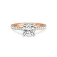 thumbnail image 3 of 5 Carat IGI Certified Cushion Shape Lab Grown Diamond Engagement Ring | 14K Rose Gold |Myra Secret Halo Diamond Ring | FG-VS1-VS2 Quality Friendly Diamonds, 3 of 4
