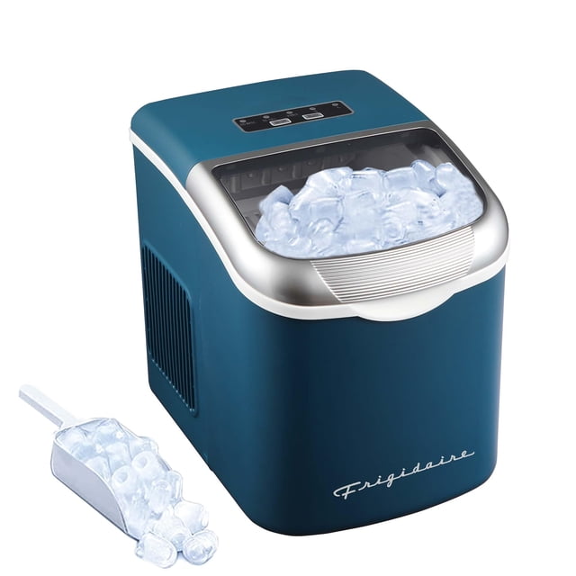 Máquina para Hacer Hielo Frigidaire Retro Compacta 12 kg Azul