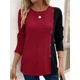 thumbnail image 4 of Sweaters Camisa De Manga Larga Acanalada Para Mujer Sueter, 4 of 6