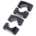 thumbnail image 2 of 2x Motorcycle 7/8Ã¢ÂÂ³ 22mm CNC Handle Bar Mount Adapter Clamp ATV Aluminium, 2 of 8