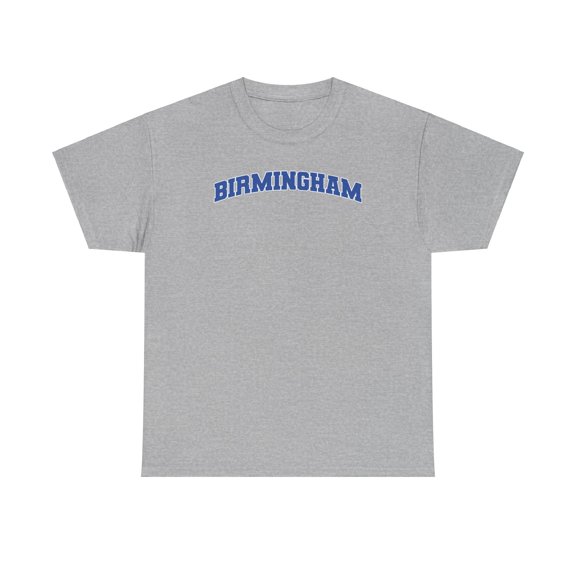 Birmingham Shirt Gifts Tshirt Crew Neck Short Sleeve