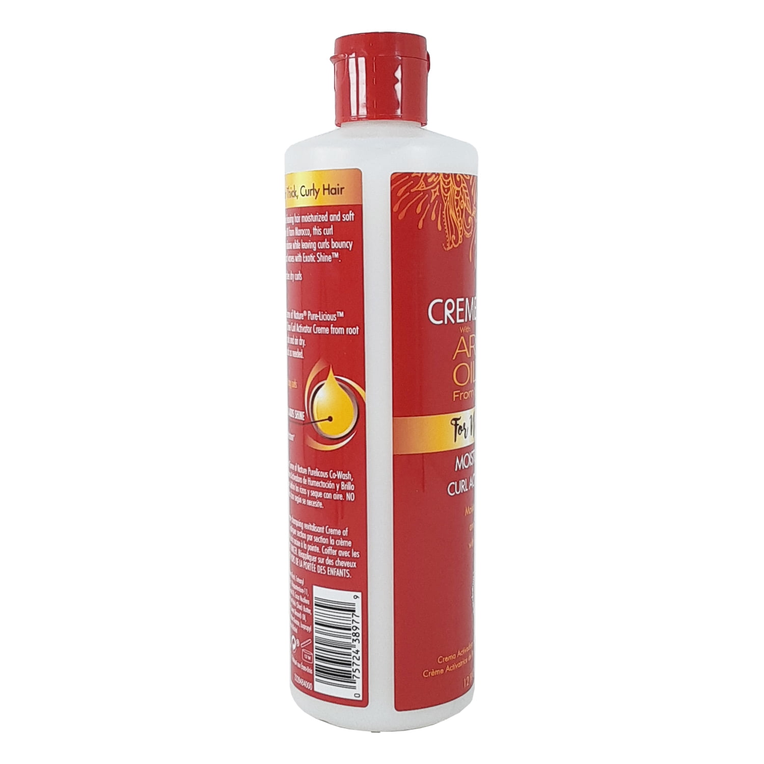 Cream Of Nature With Argan Oil Moisture and Shine Curl