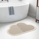 thumbnail image 5 of Alfombrilla de ducha con base de goma superabsorbente, antideslizante, lavable, para bañera, diseño duradero e impermeable, ideal para habitaciones húmedas, sistema de drenaje de alta tecnología, aga, 5 of 7