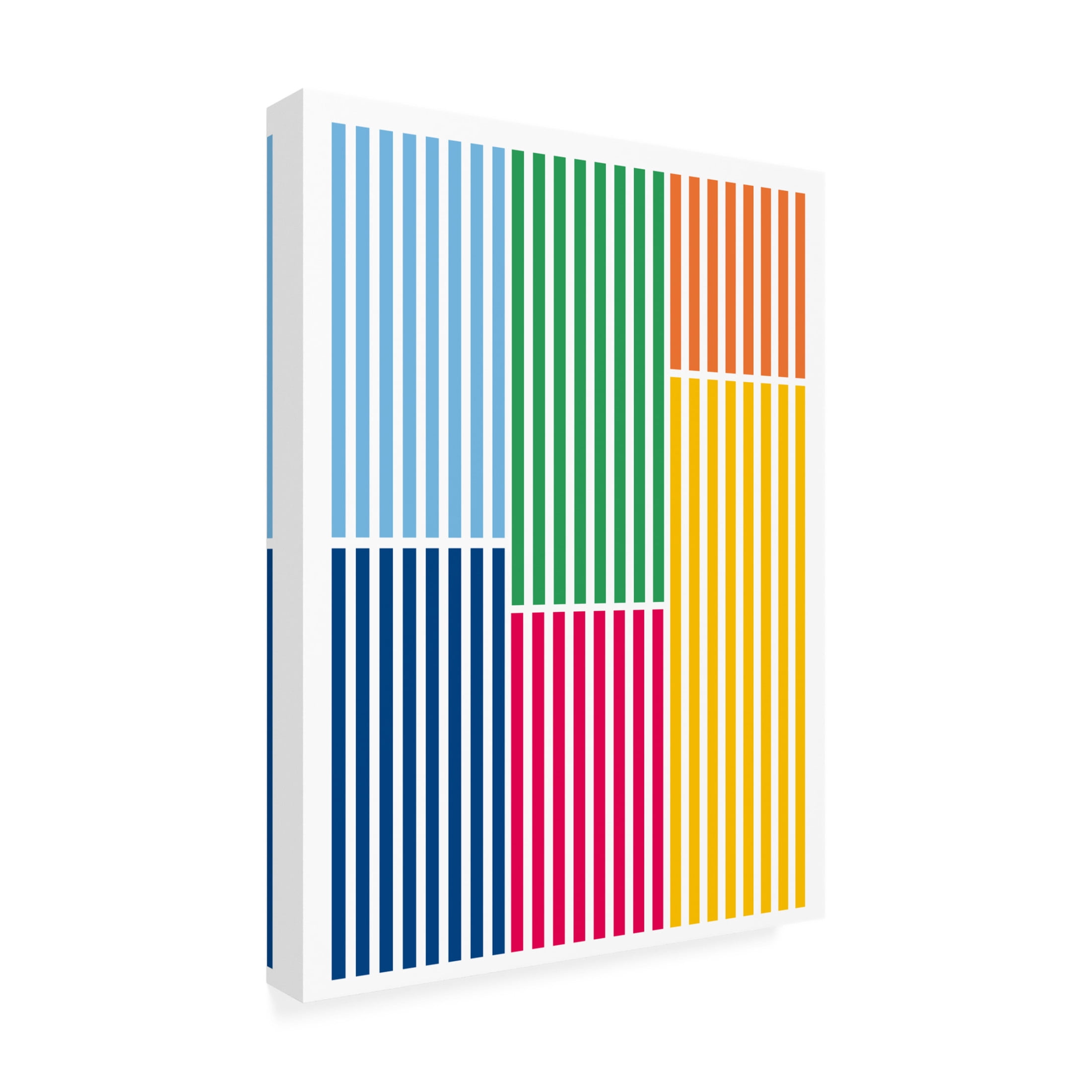 Trademark Fine Art SERGIO ORTIZ SUMMER DAYS Canvas Wall Art