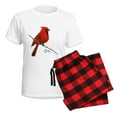 thumbnail image 5 of CafePress - Cardinal (2) Women's Light Pajamas - Women's Short Sleeve Print T-Shirt and Pants Light Cotton Pajama Set, 5 of 7