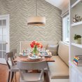 thumbnail image 2 of KItchen & Bath Essentials by Brewster 2766-23775 Aldie Beige Chevron Weave Wallpaper, 2 of 4