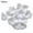 White 100, variant on 100/200Pcs Artificial Rose Flower Petal Confetti Wedding Party Stage Prop Decor