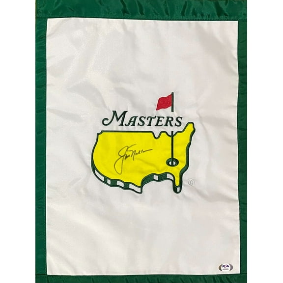 Jack Nicklaus Signed Autographed Garden Masters Flag PSA/DNA Authentic