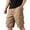 Khaki, variant on LTTVQM Men's Cargo Shorts Summer Athletic Lightweight Breathable Casual Gym Work Mens Shorts with Zipper Pockets Beige M