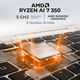 thumbnail image 3 of Laptop AI PC ASUS Zenbook 14 UM3406KA AMD Ryzen AI 7 350 32GB LPDDR5X 1TB SSD Pantalla 14" Touch OLED WUXGA Copilot+ PC NPU 50 TOPS Windows 11 Teclado Ingles, 3 of 6