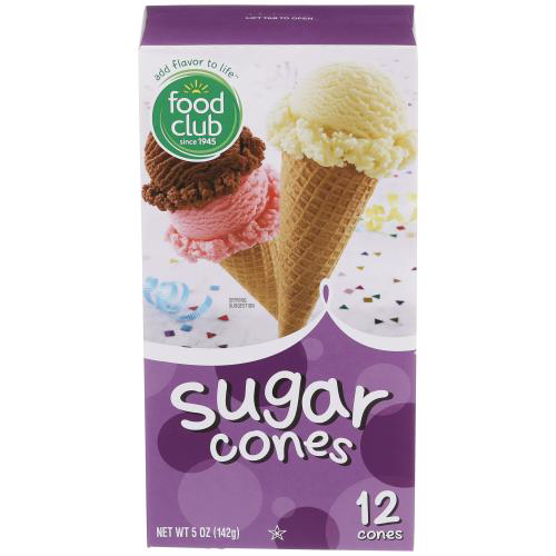 Food Club, Sugar Cones