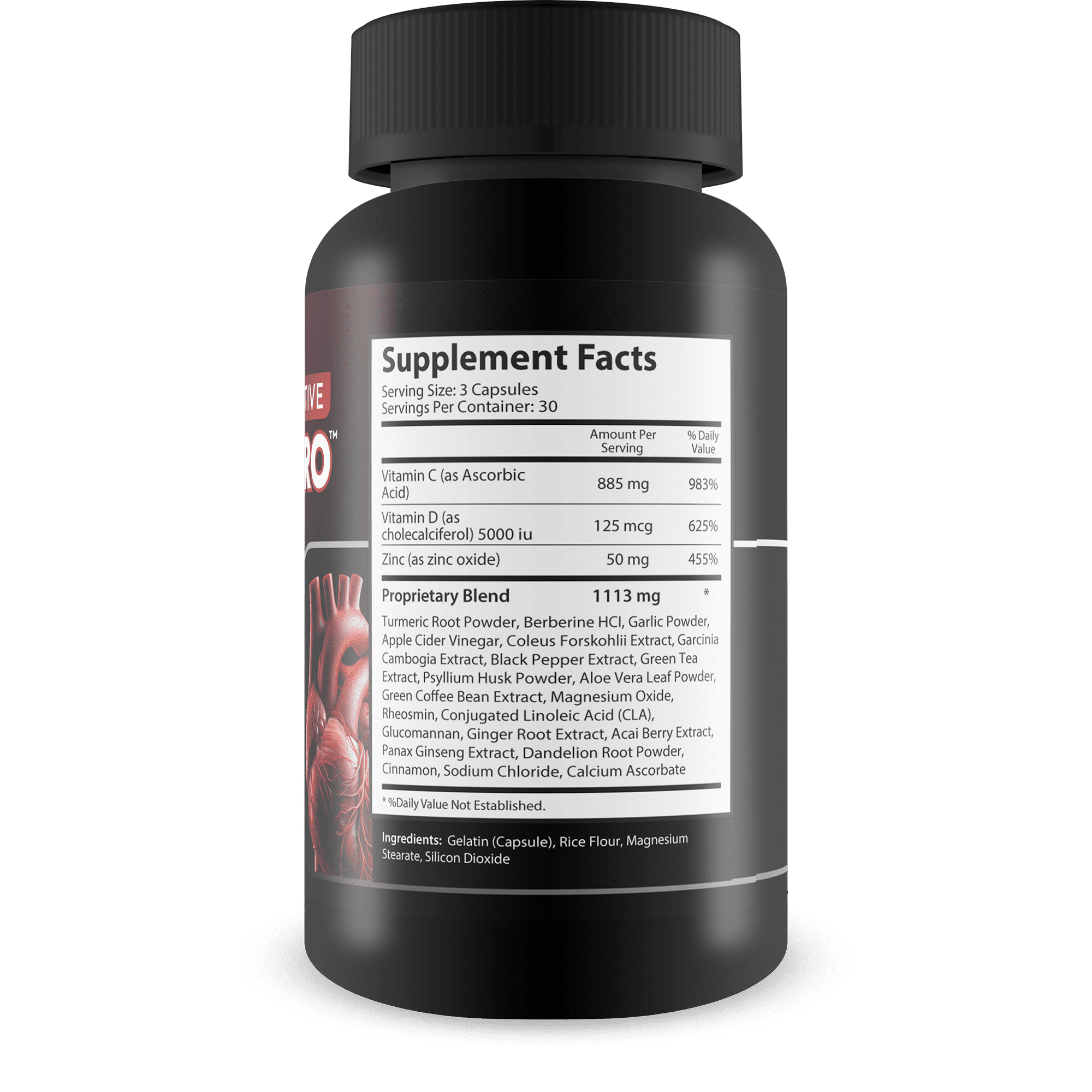 Cardioprotective Herbs Pro - Our Best Blood Flow & Circulatory Health Supplement - Blood Circulation Supplements For Cardiovascular Health Advanced Blood Flow Herbal Circulation Supplements for Men
