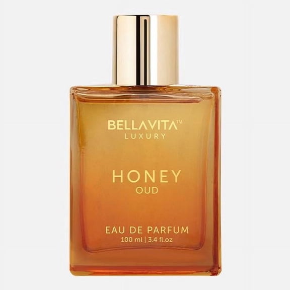 Bellavita Luxury HONEY OUD Eau De Parfum Unisex Perfume 100 ml For Men & Women with Floral-Fruity flavour & Fresh Scent EDP Fragrance