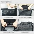 thumbnail image 5 of YUMQUA Waterproof Dry Bag Backpack 40L, Roll Top Floating Waterproof Storage Bags for Kayaking, Boating, Swimming, Hiking, Camping and Fishing, Black, 5 of 6