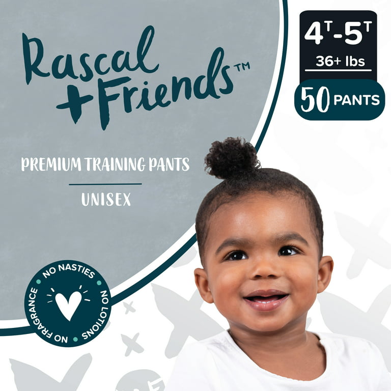 Rascal + Friends Premium Training Pants 4T-5T, 50 Count (Select