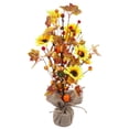 thumbnail image 1 of GUOOL Fall Decoration Autumn Decoration Thanksgiving Decoration, Artificial Maple Leaf Yellow Fruit, 1 of 9