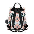 thumbnail image 2 of FORMRS Women's Travel Backpack Purse Anti-Theft Hidden Pockets Casual Shoulder Bag, Flowers Geometric Pattern, 2 of 7