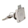 thumbnail image 4 of Non- Safe Drawer Lock, Cabinet Locks, Zinc Alloy For Household For Office, 4 of 8