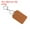 Brown, variant on Leather Key Fob, 4 Pack PU Leather Key Fob with Key Rings for ID Key Cards, Pink
