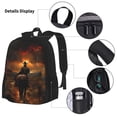 thumbnail image 3 of Balery Western Rainy Desert Cowboy Mochila Escolar 3 en 1 para Niños - Mochila Resistente con Lonchera Térmica y Estuche - Mochila Escolar para Niños y Niñas, 3 of 7