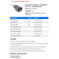 thumbnail image 2 of Knock Sensor Connector - Compatible with 1991 - 1999 GMC K1500 1992 1993 1994 1995 1996 1997 1998, 2 of 2
