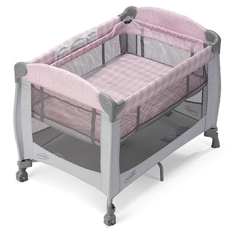 Evenflo Madison Playard Pink Cuddle Bear