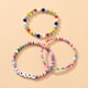 thumbnail image 5 of Fiudx Pulsera de Moda, Elegante Joya de Plástico, Pulsera Ajustable, Accesorio Casual para El Día a Día, Tendencia de Moda Femenina, Paquete de Tres, Ideal Como Regalo., 5 of 7