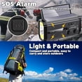 thumbnail image 2 of Emergency Weather Radio Hand Crank Solar Radio Portable AM/FM/ Radio with 5 Charging Modes Cell Phone Charger,1 x Weather Radio 1 x USB Cable,Gray-Black, 2 of 6