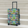 thumbnail image 5 of Yiaed Construction Machinery Print Travel Luggage Cover Suitcase Protector Fits 18-32 Inch Luggage Wheel Covers Patterned Elastic Luggage Anti-scratch（No luggage）-Medium, 5 of 5