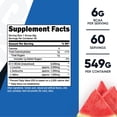 thumbnail image 2 of BCAA en polvo Nutricost sabor sandía 60 porciones, 2 of 6