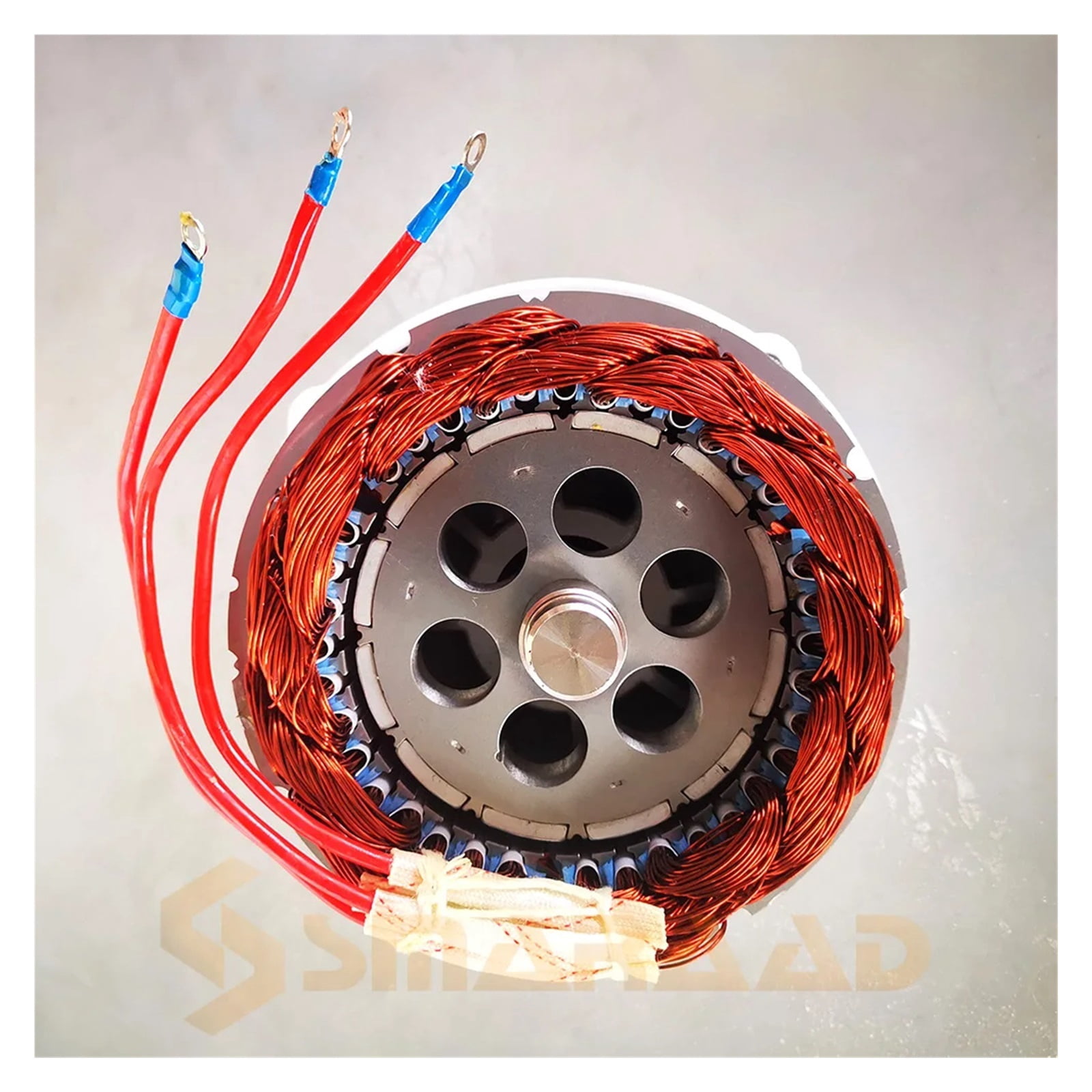 Gearless Permanent Magnet Generator Low Speed 1000W 12V 24V 48V For Water Conservancy And Wind Power Household - WITH BASE_24V_1KW WITH CONTROL