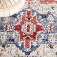 thumbnail image 6 of SAFAVIEH Luna Damjan Oriental Area Rug, Beige/Blue Rust, 6'7" x 6'7" Round, 6 of 8