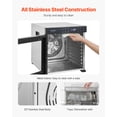 thumbnail image 4 of VEVOR Food Dehydrator Machine, 10 Stainless Steel Trays, 1000W Electric Food Dryer with Adjustable Temperature & 24-Hour Timer, Freeze Dryer for Jerky, Meat, Fruit, Vegetables, Herbs, Dog Treats, 4 of 9