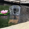 thumbnail image 2 of Sunnydaze Outdoor Solar Powered Water Pump and Panel Kit with Battery Pack and LED Light - 65 GPH - 78", 2 of 3
