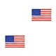 thumbnail image 4 of Toystoory Tiras de estrellas de la bandera nacional decoración del hogar poliéster tamaño compacto impermeable multiusos calcomanía de Type1 NO1, 4 of 6