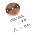 thumbnail image 1 of tredstone Plaque de Plafond Bord Droit Base Pendentif Accessoires Bronze Rouge, 1 of 8