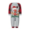 thumbnail image 2 of wsevypo Matching Family Christmas Pajamas Set Women Men Holiday Sleepwear Soft Nightwear Xmas Pjs Clothes Kid, 2 of 6