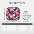 thumbnail image 2 of KLL American Stars2 Windshield Sun Shade 2-Piece Foldable Car Front Window Sunshade for Most Sedans SUV Truck- Large, 2 of 5