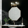 thumbnail image 5 of Torche 2-Light Bathroom Vanity Light in Champagne Bronze, 5 of 8
