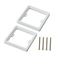thumbnail image 2 of simhoa 2 Pieces Single Socket Spacers Switche Accessory for Office Living Room Home white, 2 of 8