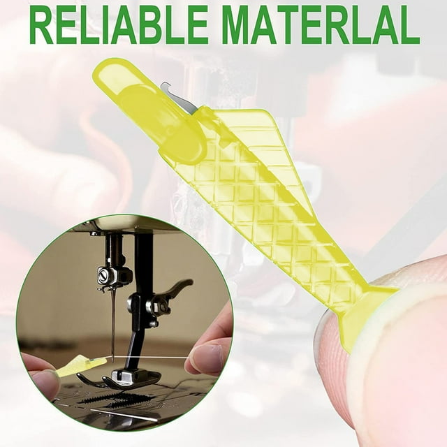Kit d'Aiguille et Fil 1 Pce Enfileur pour Outil de Couture à Main pour Machine à Coudre Aiguille Forme de Poisson Portable DIY Enfileur
