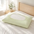 thumbnail image 5 of Cool Feeling Pillowcase Spandex Pillow Cover, Removable & Washable, Portable Disposable Isolation Cover for Lazy Use Mint Green, 5 of 6
